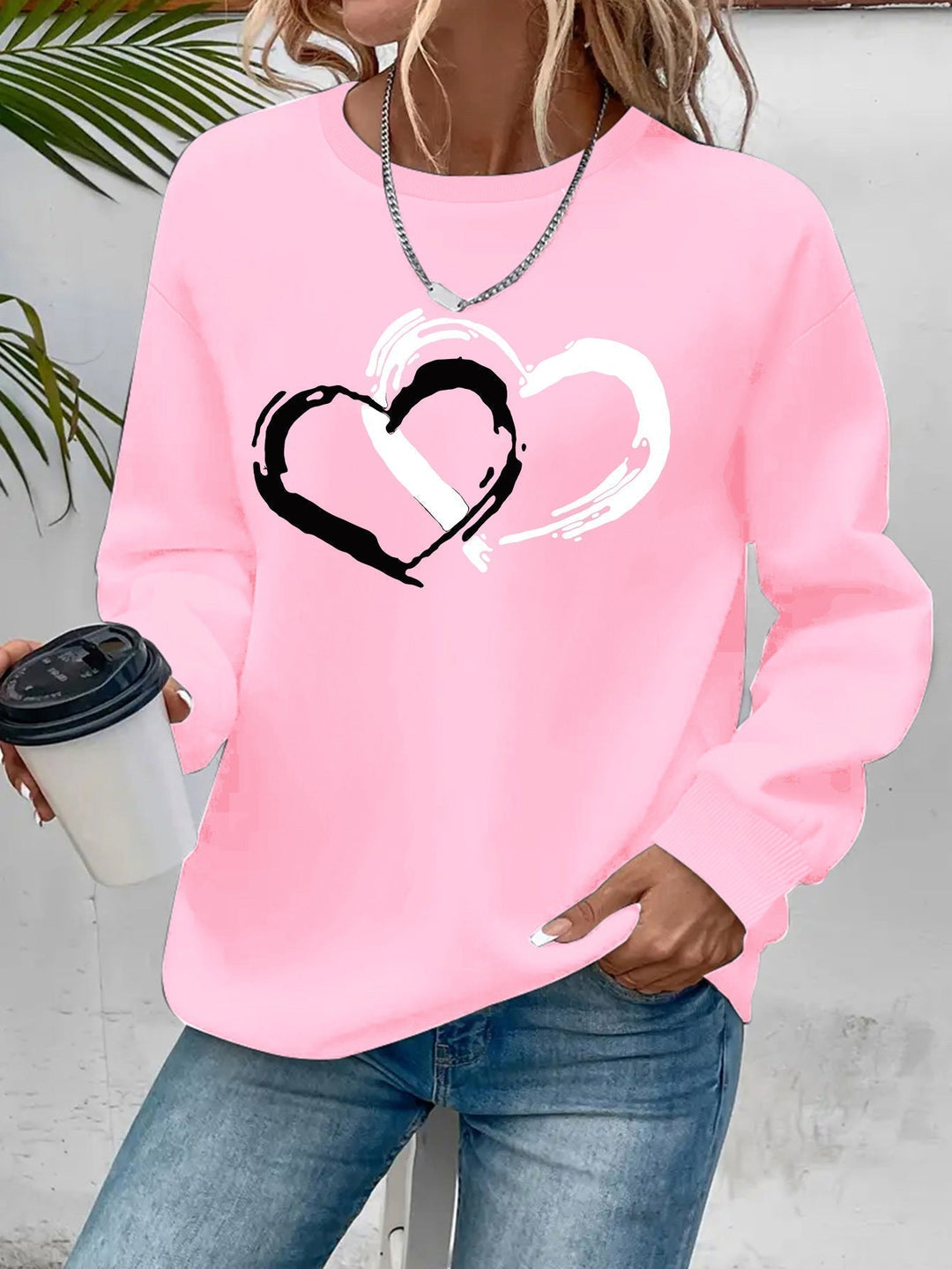 Sharyn | Elegant Heart Sweater