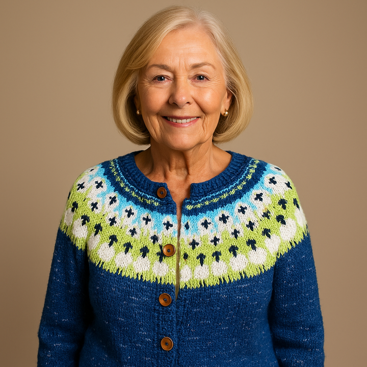 Oliver & Celine - Classic Icelandic Wool Cardigan