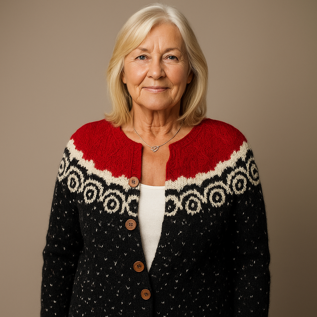 Oliver & Celine - Classic Icelandic Wool Cardigan