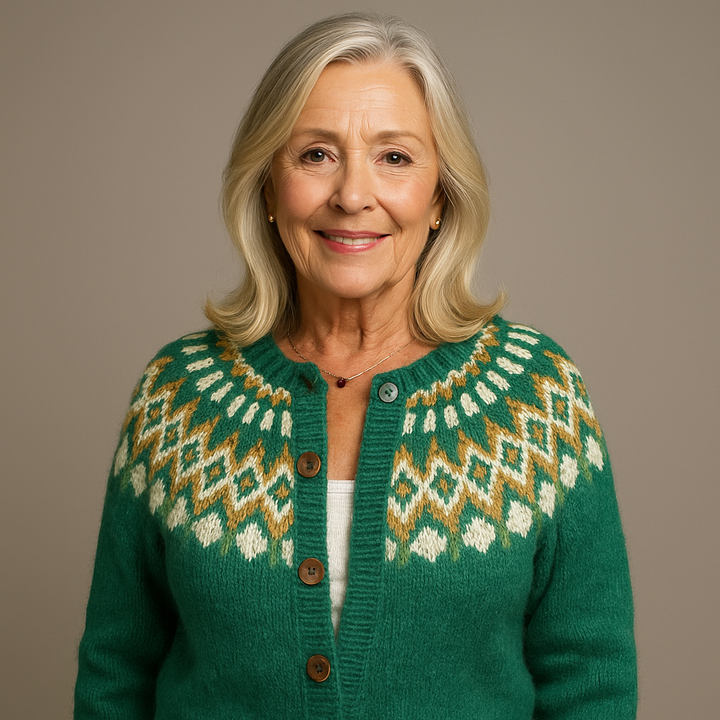 Oliver & Celine - Classic Icelandic Wool Cardigan