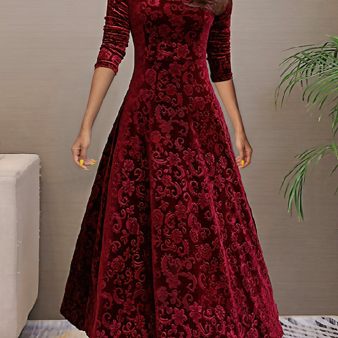 Denise | Velvet Elegance Dress