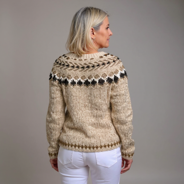 Oliver & Celine - Classic Icelandic Wool Cardigan