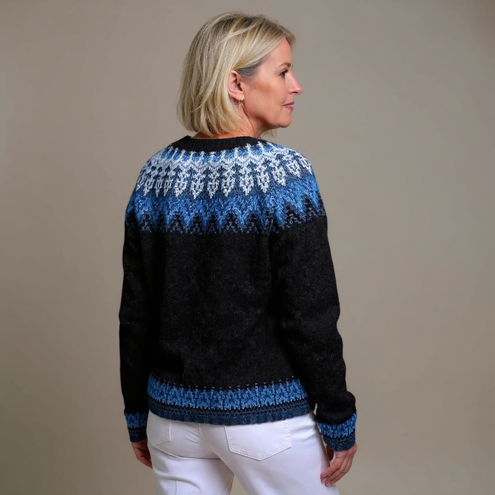 Oliver & Celine - Classic Icelandic Wool Cardigan