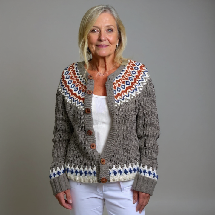 Oliver & Celine - Classic Icelandic Wool Cardigan