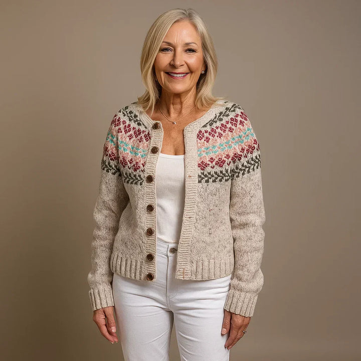 Oliver & Celine - Classic Icelandic Wool Cardigan