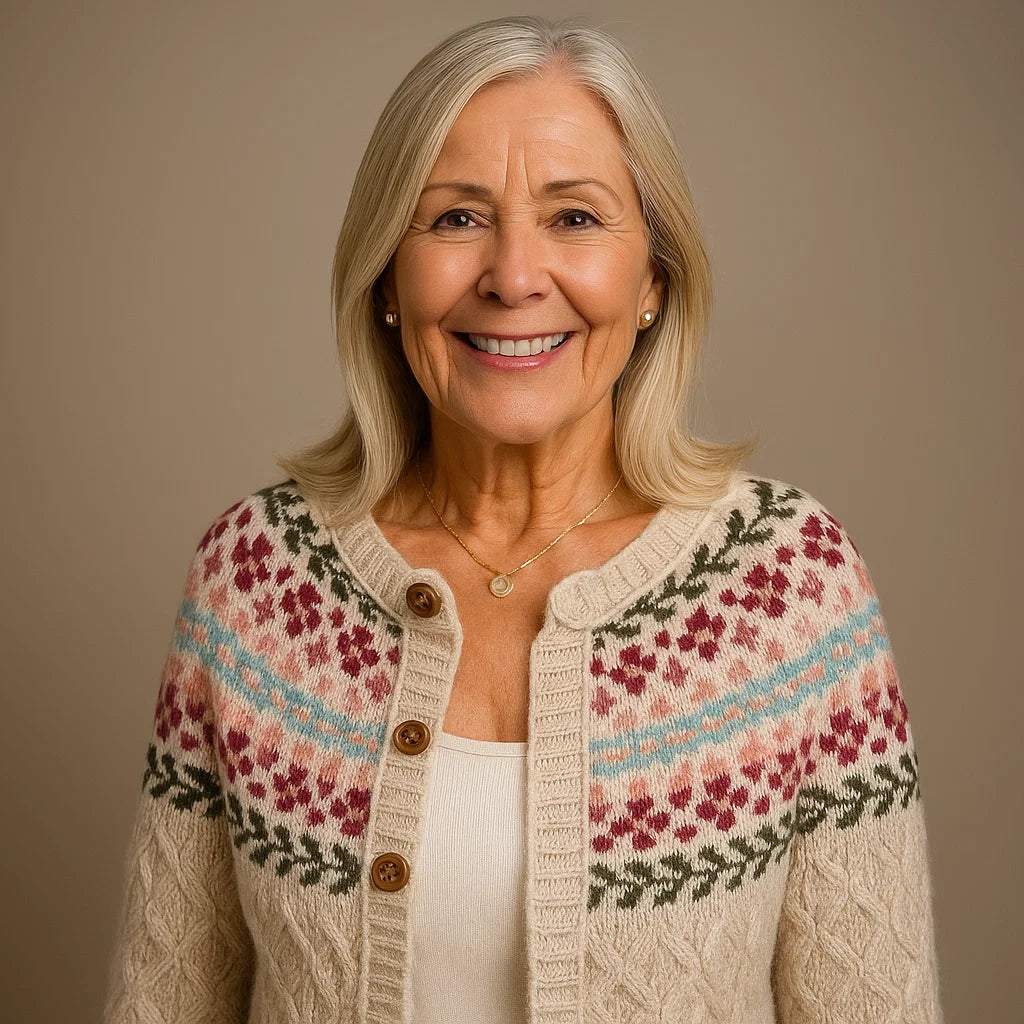 Oliver & Celine - Classic Icelandic Wool Cardigan