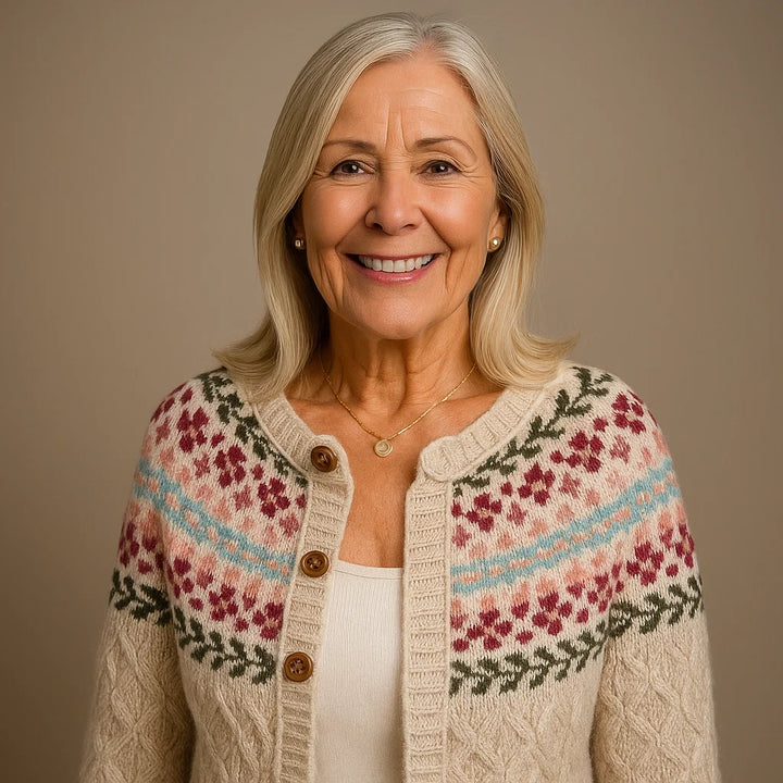 Oliver & Celine - Classic Icelandic Wool Cardigan