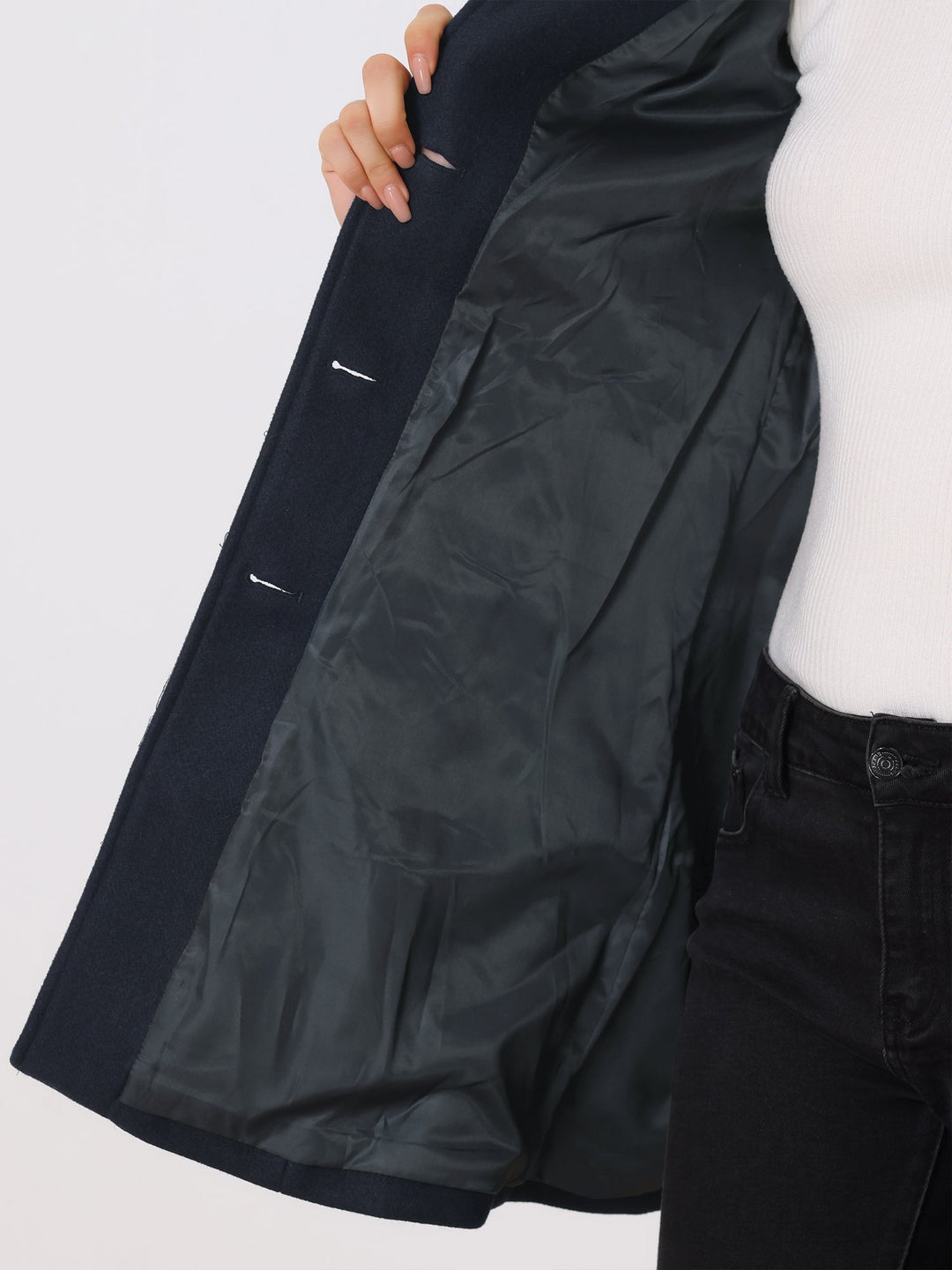 Flare Button Jacket | Tailored Elegance with Effortless Movement